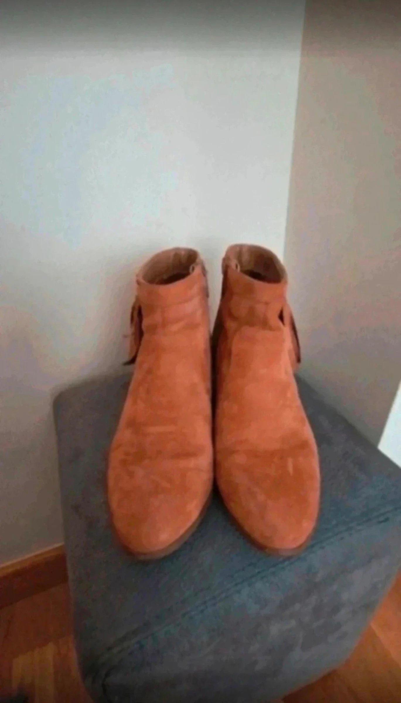 Botines de mujer, color marron-camel, talla 38 – photo 4